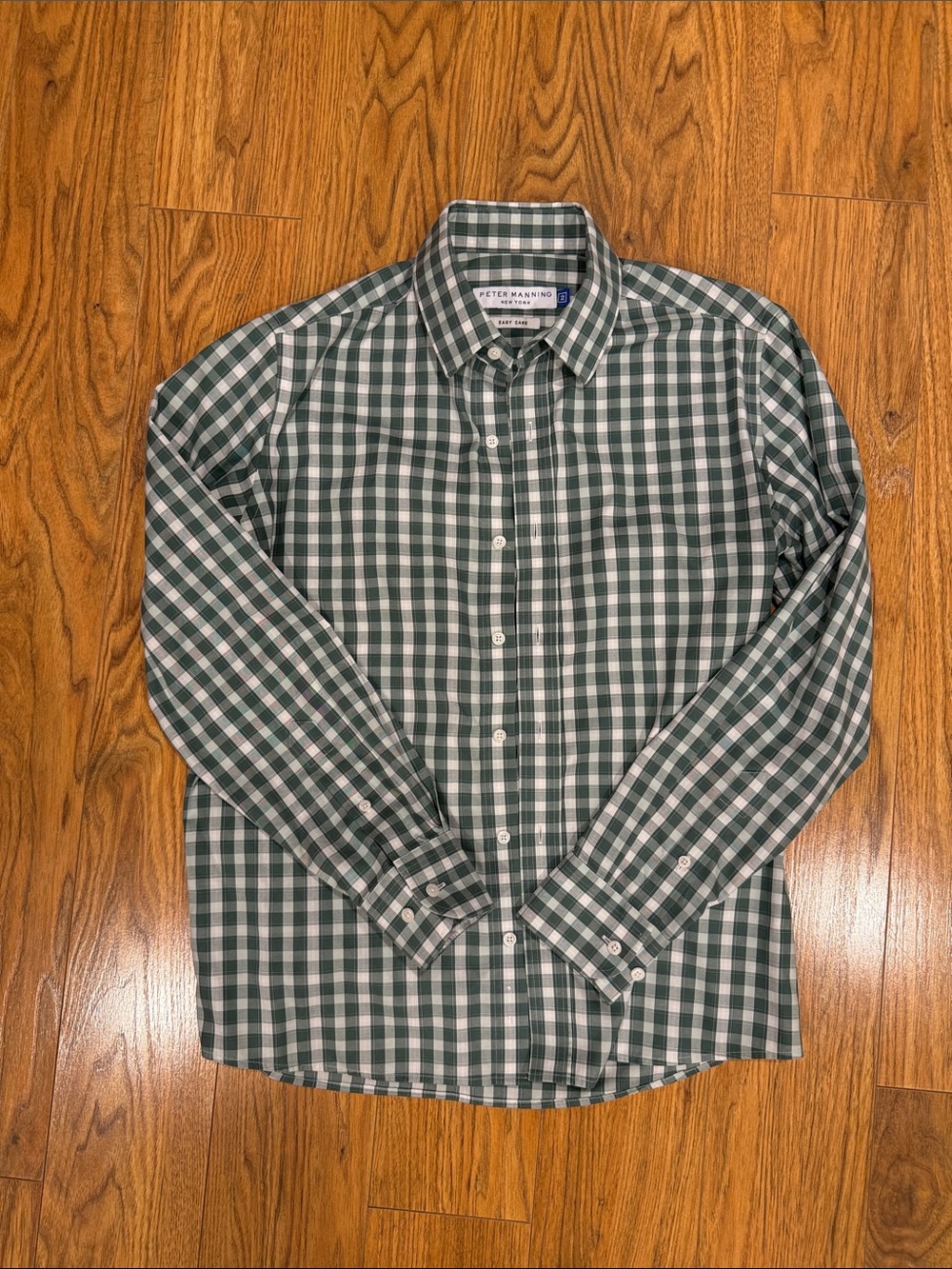 Peter Manning Easy Care Everyday Plaid Shirt